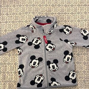 Disney Mickey Mouse Gray Kids Hoodie